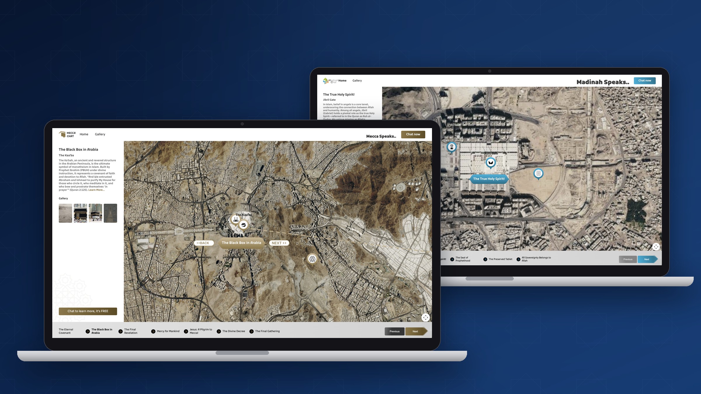 Mecca and Madinah Chat project preview